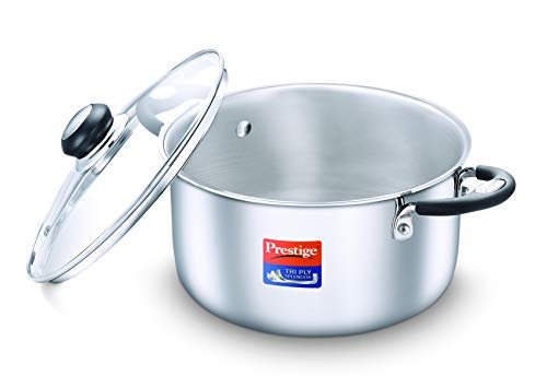 PRESTIGE CASSEROLE-SPLENDOR TRIPLY 200MM W/LID