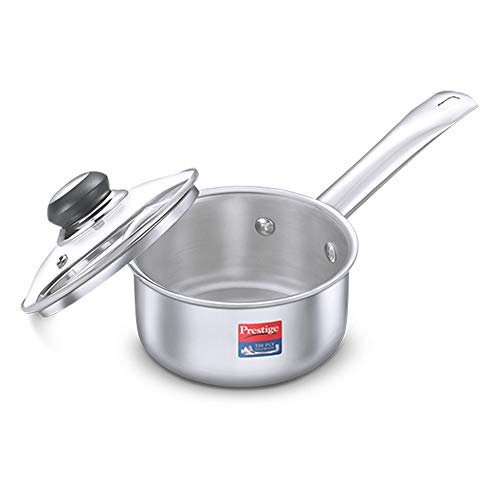 PRESTIGE SAUCE PAN-SPLENDOR TRIPLY 140MM W/LID