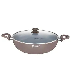 PRESTIGE CERAGLIDE DUO COOKWARE DEEP KADAI 30CM