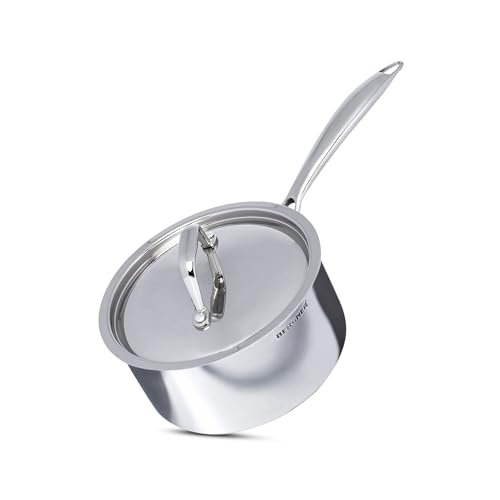 BERGNER SAUCE PAN-ARGENT TRIPLY 1.6LTR
