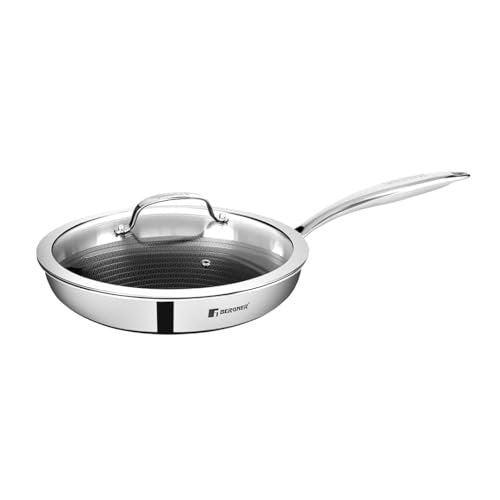BERGNER FRYPAN-HITECH PRISM 240MM W/LID