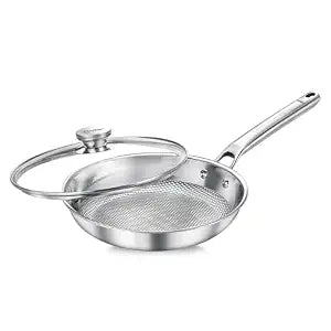 PRESTIGE TRIPLY DESIGNER COOKWARE FRY PAN 20CM WITH GLASS LID