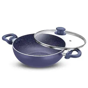 PRESTIGE CERAGLIDE COOKWARE DEEP KADAI 28CM
