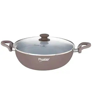 PRESTIGE CERAGLIDE DUO COOKWARE DEEP KADAI 28CM