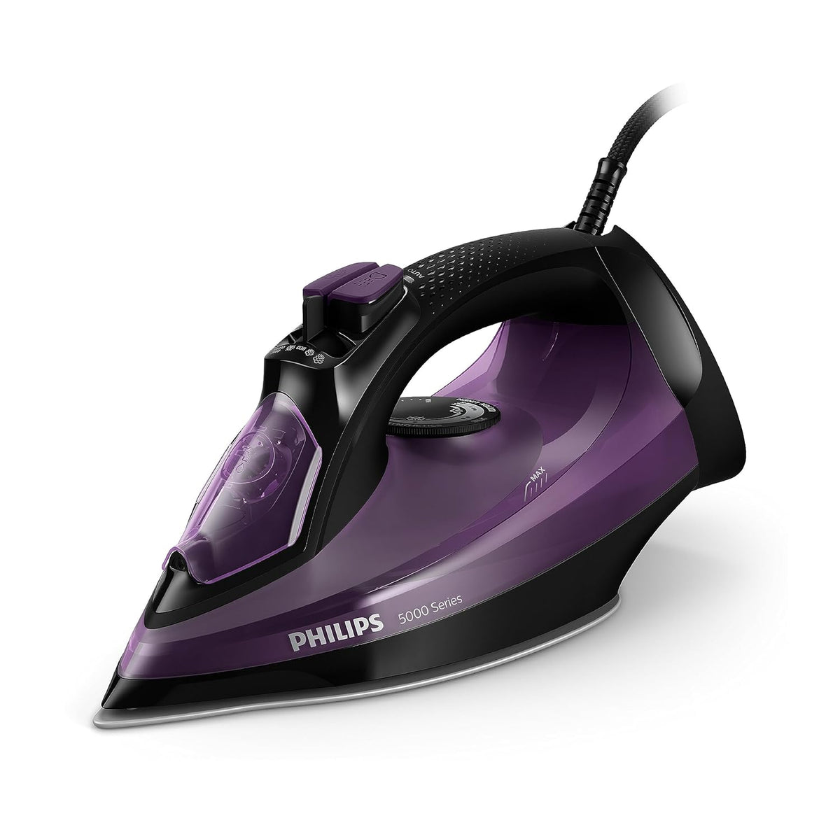 Philips Steam Iron DST5030/80 2400 Watt Quick Heat up with up to 45 g/min steam 180 g Steam Boost SteamGlide Plus Solepl