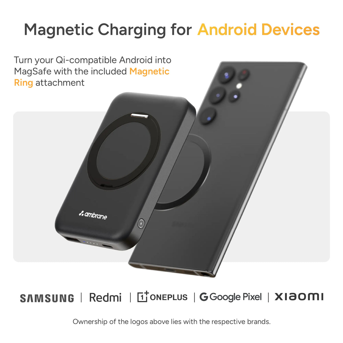 20000 mAh power bank with fast-charging slim design – Ambrane India