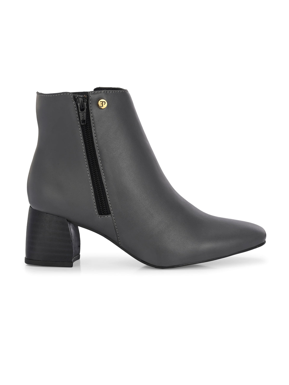 EL PASO Women Suede Faux Leather Casual Chelsea Boots-18