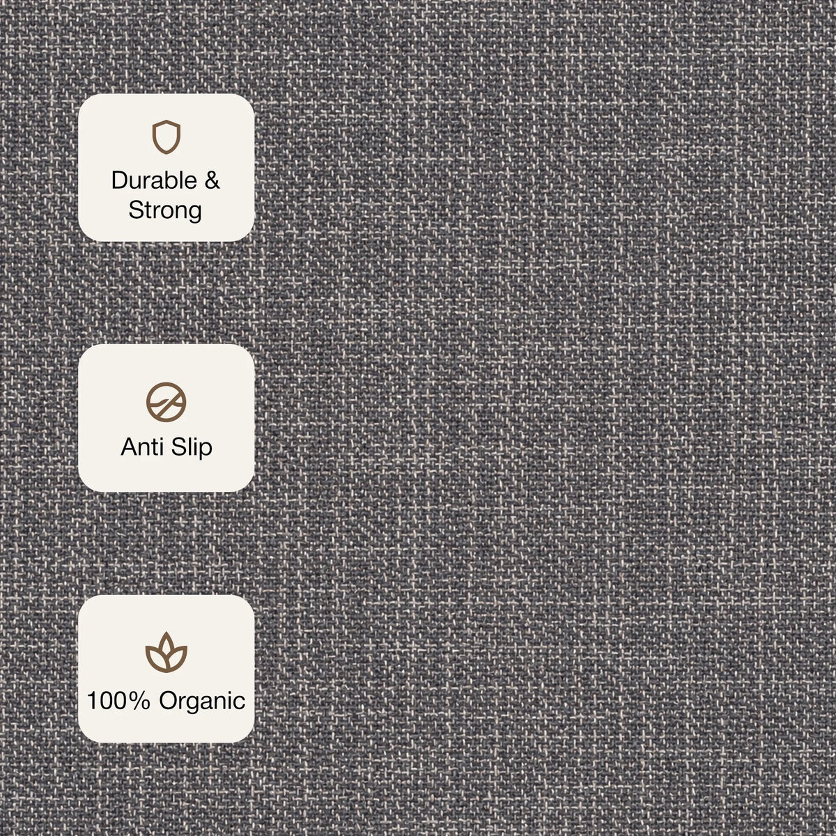 Tessitura Chromatic - Herringbone Cotton Rug (Grey & White)-3
