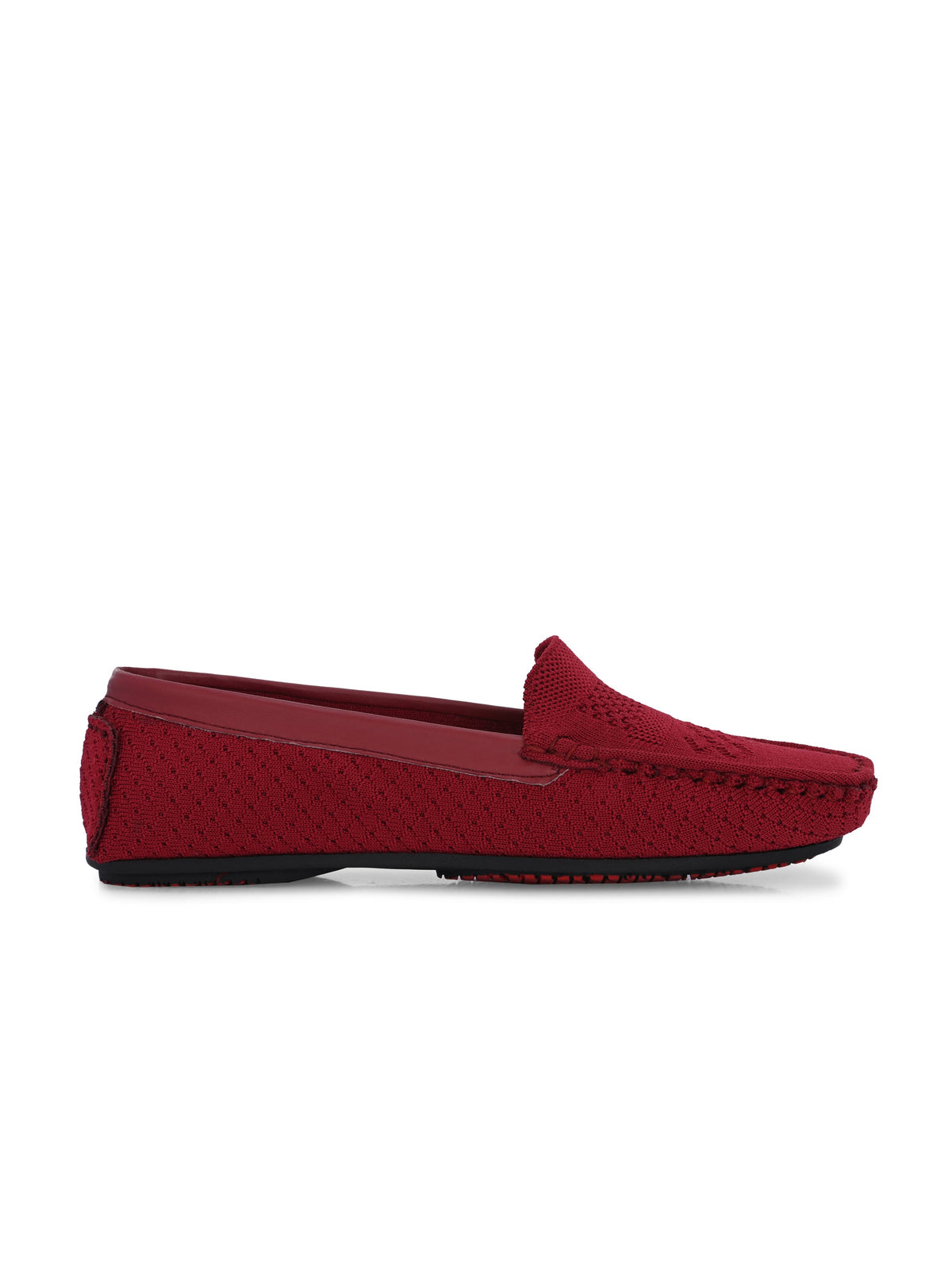 EL PASO Women Faux Leather Casual Slip On Loafers-10