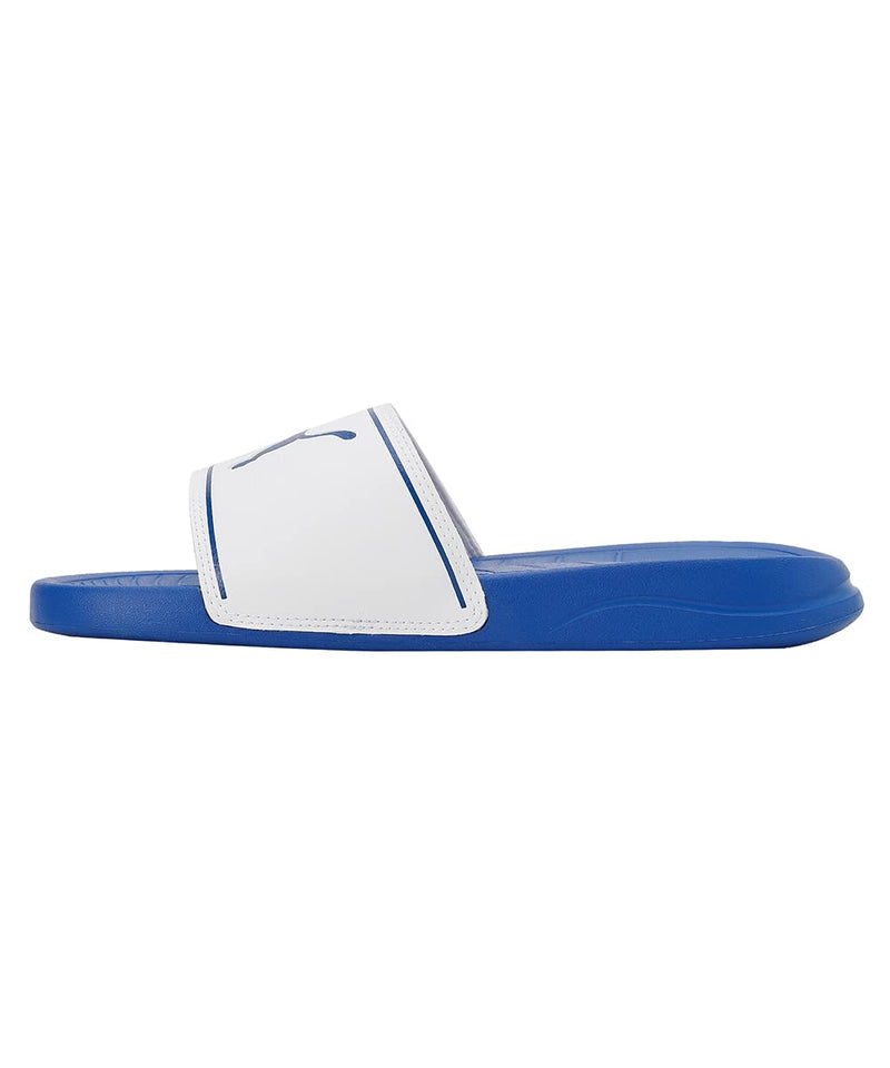 PUMA Marine Slides - Team Royal-White-Nimbus Cloud