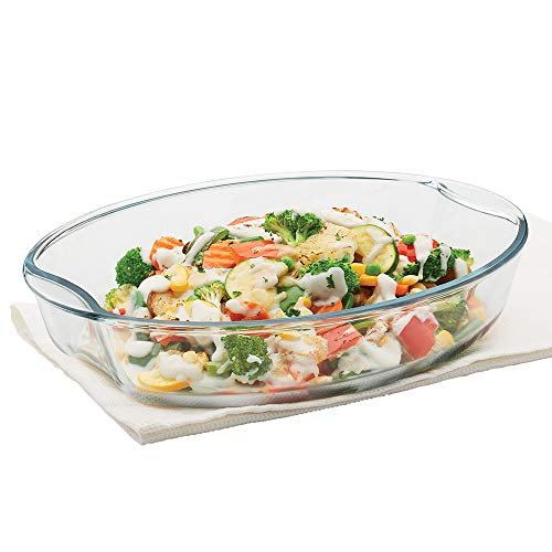 BOROSIL DISH-BNS OVAL 2.5LTR