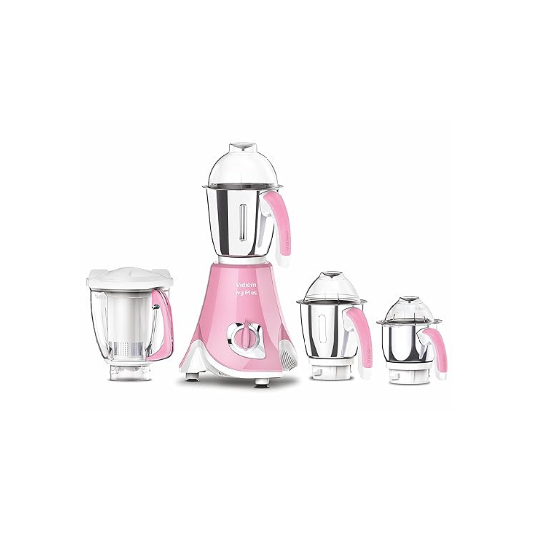 Vidiem IVY Plus | 750 Watts | Mixer Grinder with 4 Jars