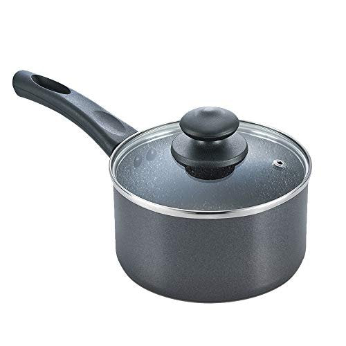PRESTIGE MILK PAN-OMEGA DLX GRANITE 180MM