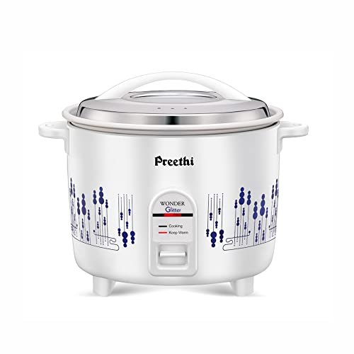 PREETHI RICE COOKER- GLITTER 1.8 LTR (SINGLE PAN)