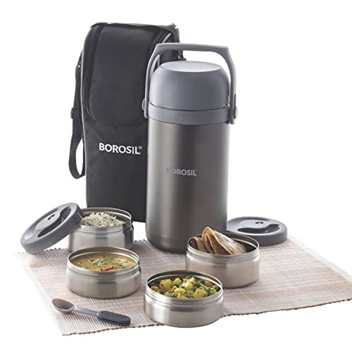 BOROSIL LUNCH BOX-HOT N COLD 4