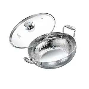 PRESTIGE TRIPLY HAMMERED COOKWARE KADAI 20CM