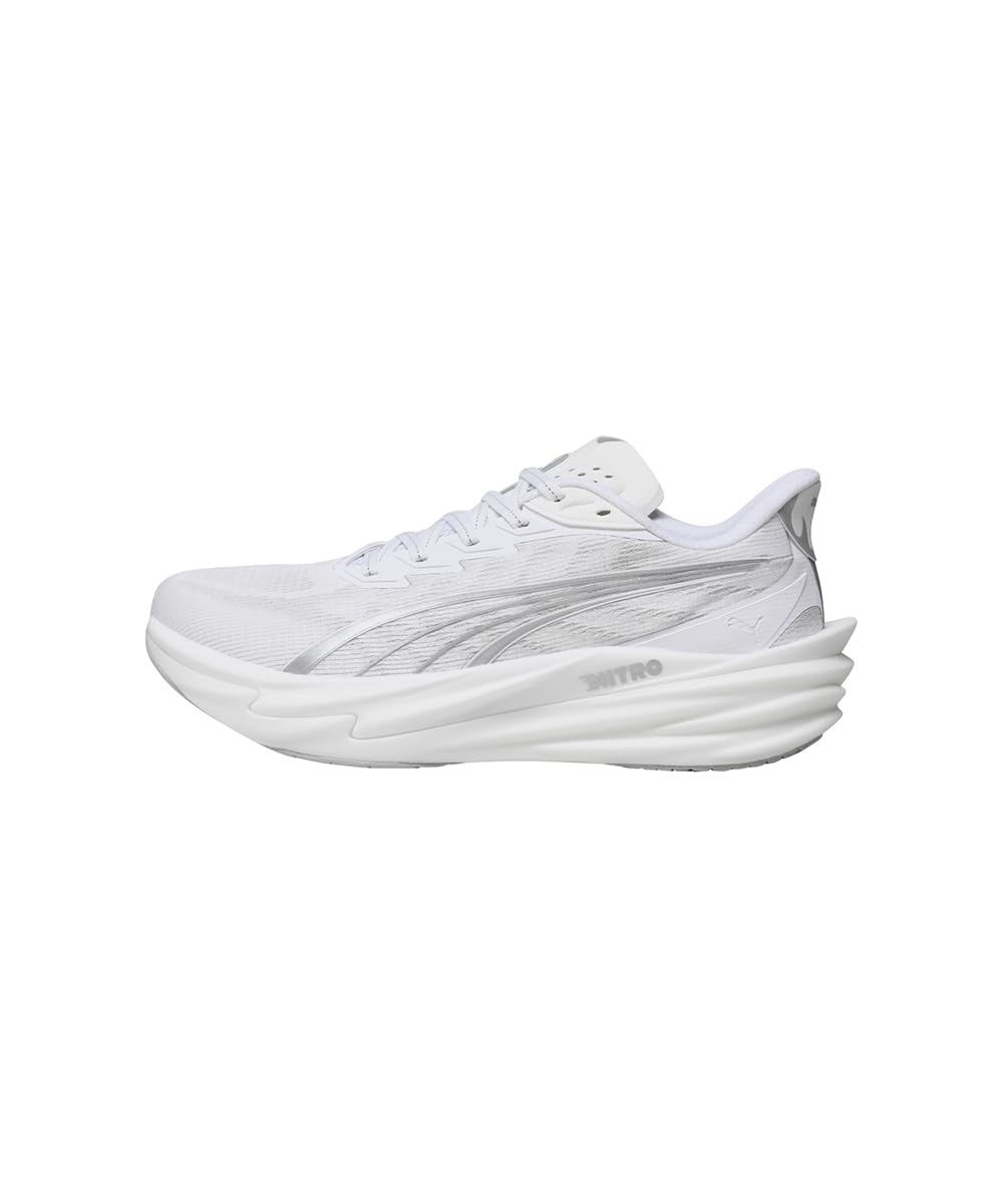 PUMA Deviate NITRO 4 Running Shoes - Black White Silver