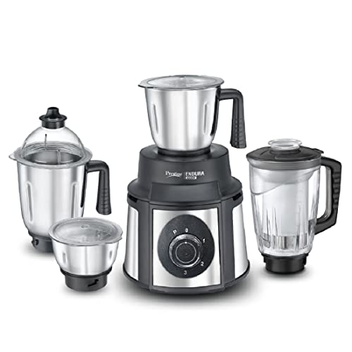 Prestige Endura 1000W Mixer Grinder 4 Jars