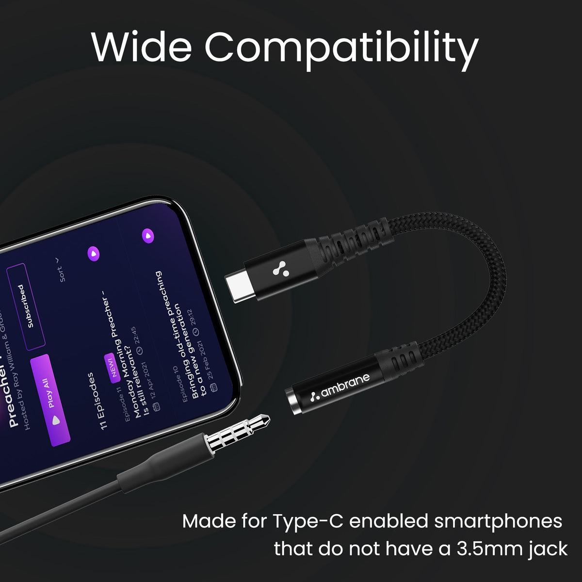 Type C to 3.5mm AUX Connector-4