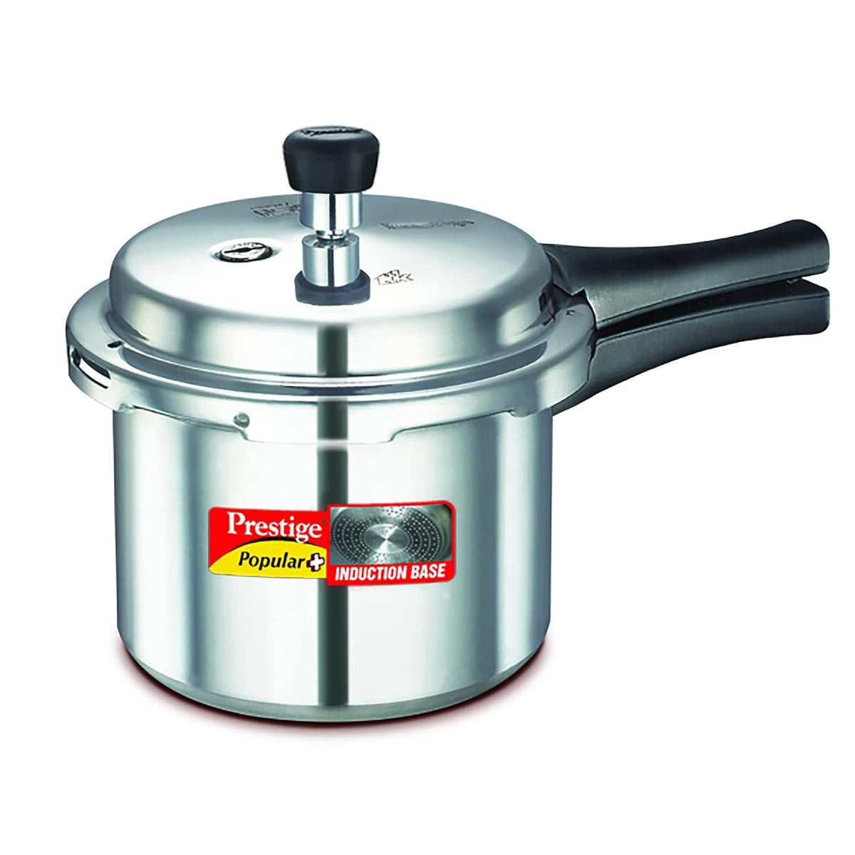 Prestige Popular+ Aluminium Pressure Cooker With Induction Base