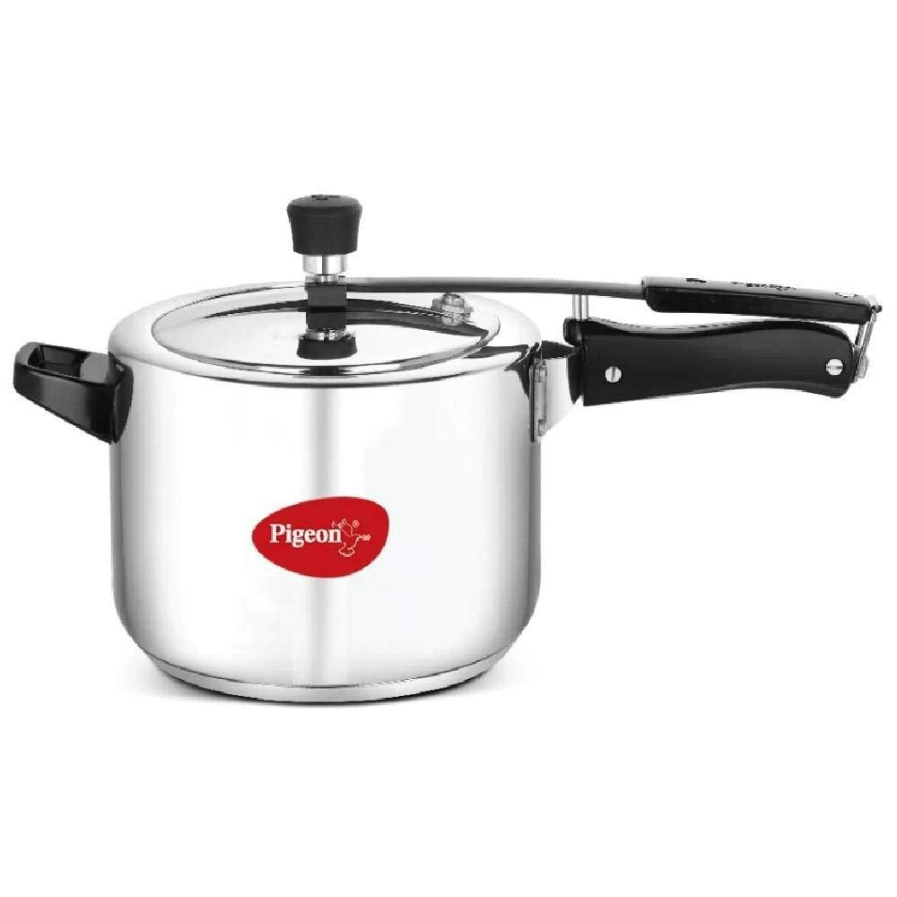 PIGEON INOX PRESSURE COOKER 5 LTR INNER LIDIB-SS