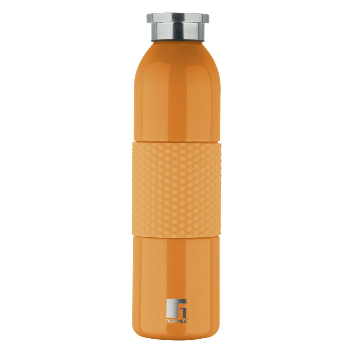 Bergner Walking Mid Grip Thermosteel Hot and Cold Flask | 600 ml | Orange