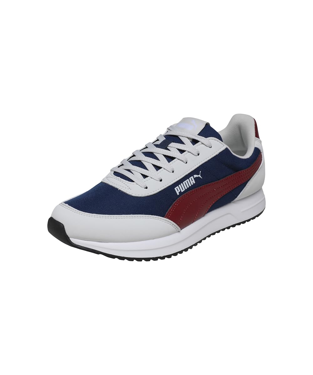 PUMA R78 Lightwind Sneakers - Persian Blue-Team Regal Red-Feather Gray