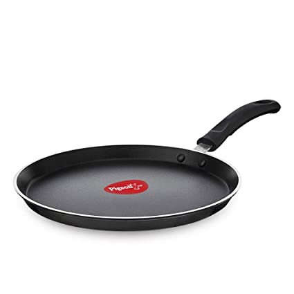 Pigeon Non-Stick Flat Tawa | Black