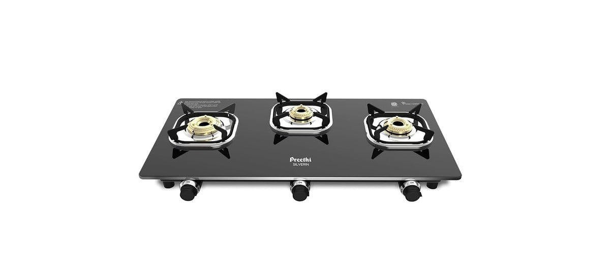 PREETHI  GAS STOVE SILVERIN 3B