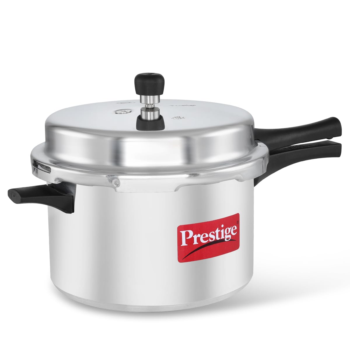Prestige Popular Aluminium Pressure Cooker | 8.5 Litre | Comfortable Handles | Large Families