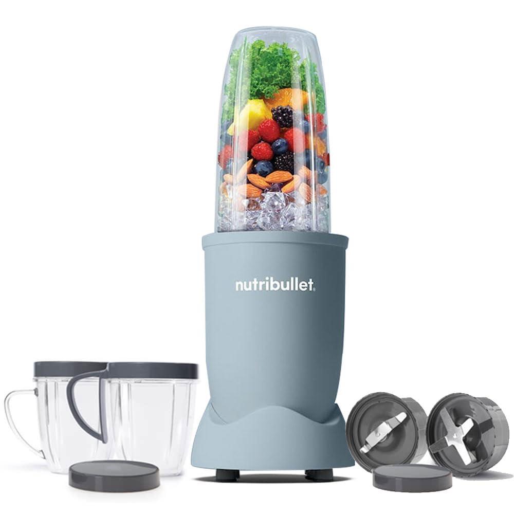 Nutribullet PRO 900W High-Speed Blender | Slate | 3 Unbreakable Jars | Powerful Nutrient Extraction