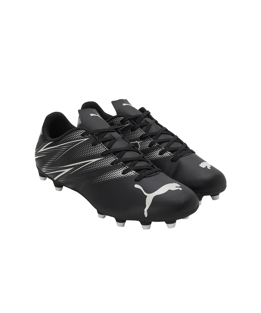 PUMA ATTACANTO FG/AG Football Boots - Electric Lime-Black