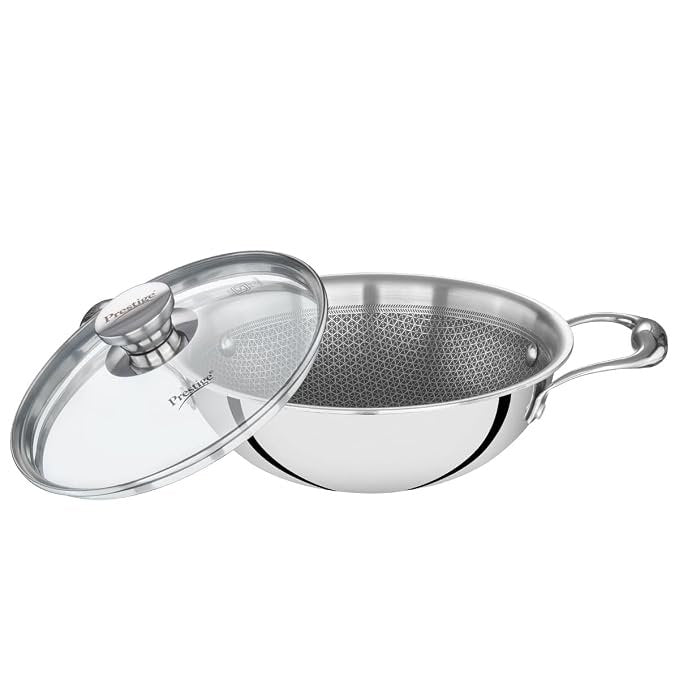 PRESTIGE TRIPLY HEXAMAGIC COOKWARE KADAI 24CM