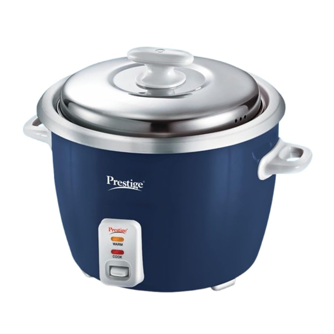 Prestige Cute 1.5L SS Electric Rice Cooker | 500W | 2 Stainless Steel Pans | Auto Keep Warm