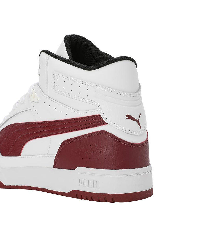 PUMA RBD Game Nova Mid Sneakers - White-Warm White