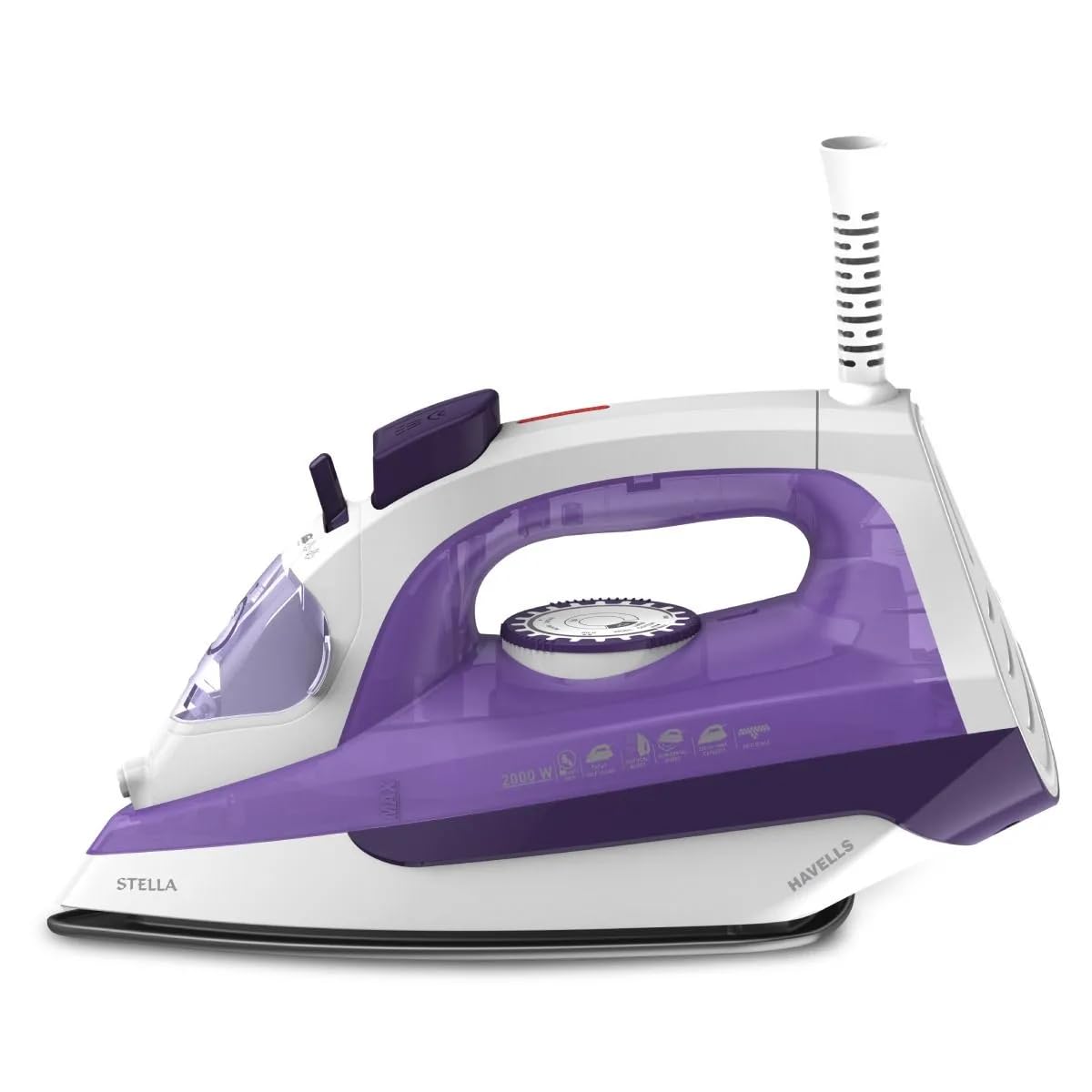 Havells STELLA | 2000 W | Steam Iron | Anti Drip | Self-Cleaning | Anti Scalc Technology