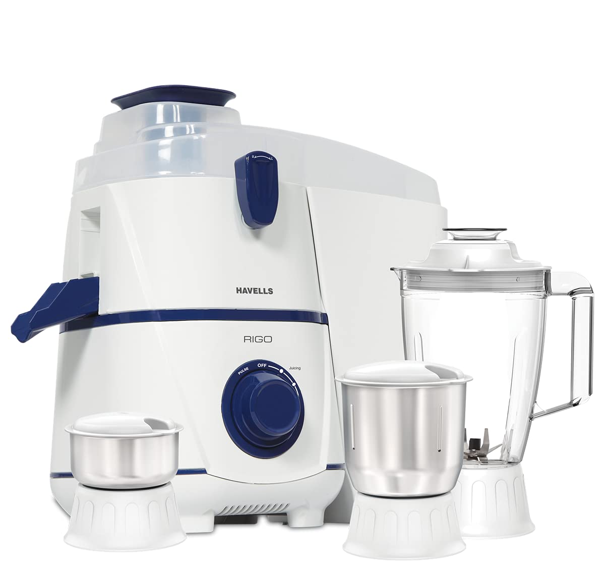 Havells RIGO | Juicer Mixer Grinder | 500W | 3 Jars