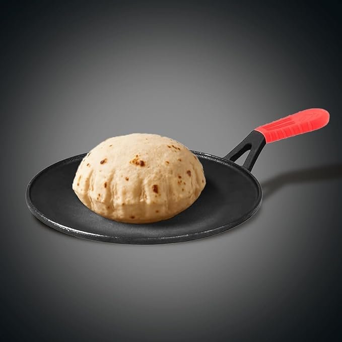 PIGEON IMPERI CAST IRON LONG HANDLE TAWA 280