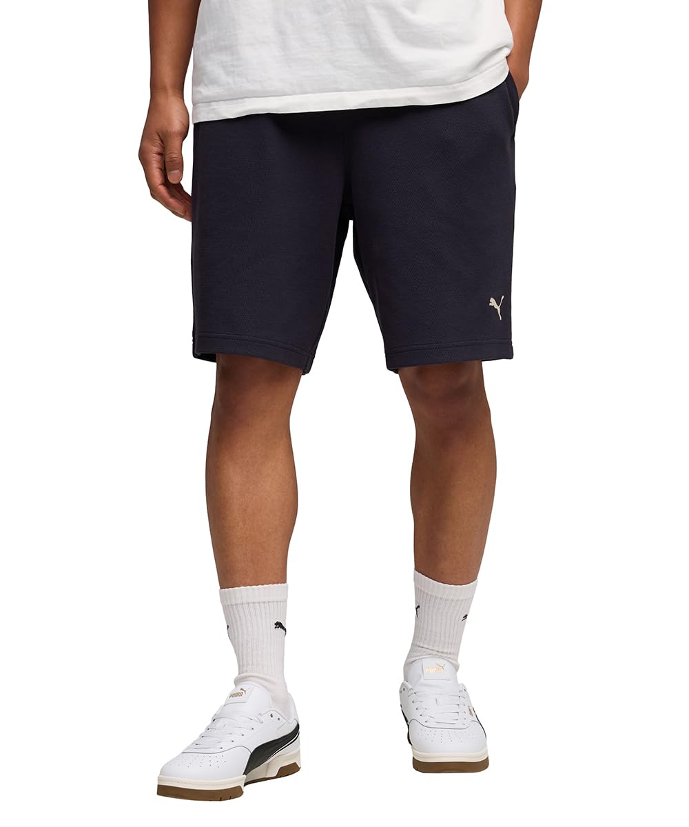 PUMA ESS Elevated Relaxed Shorts - New Navy
