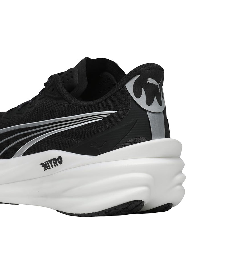 PUMA Deviate NITRO 4 Running Shoes - White-Feather Gray