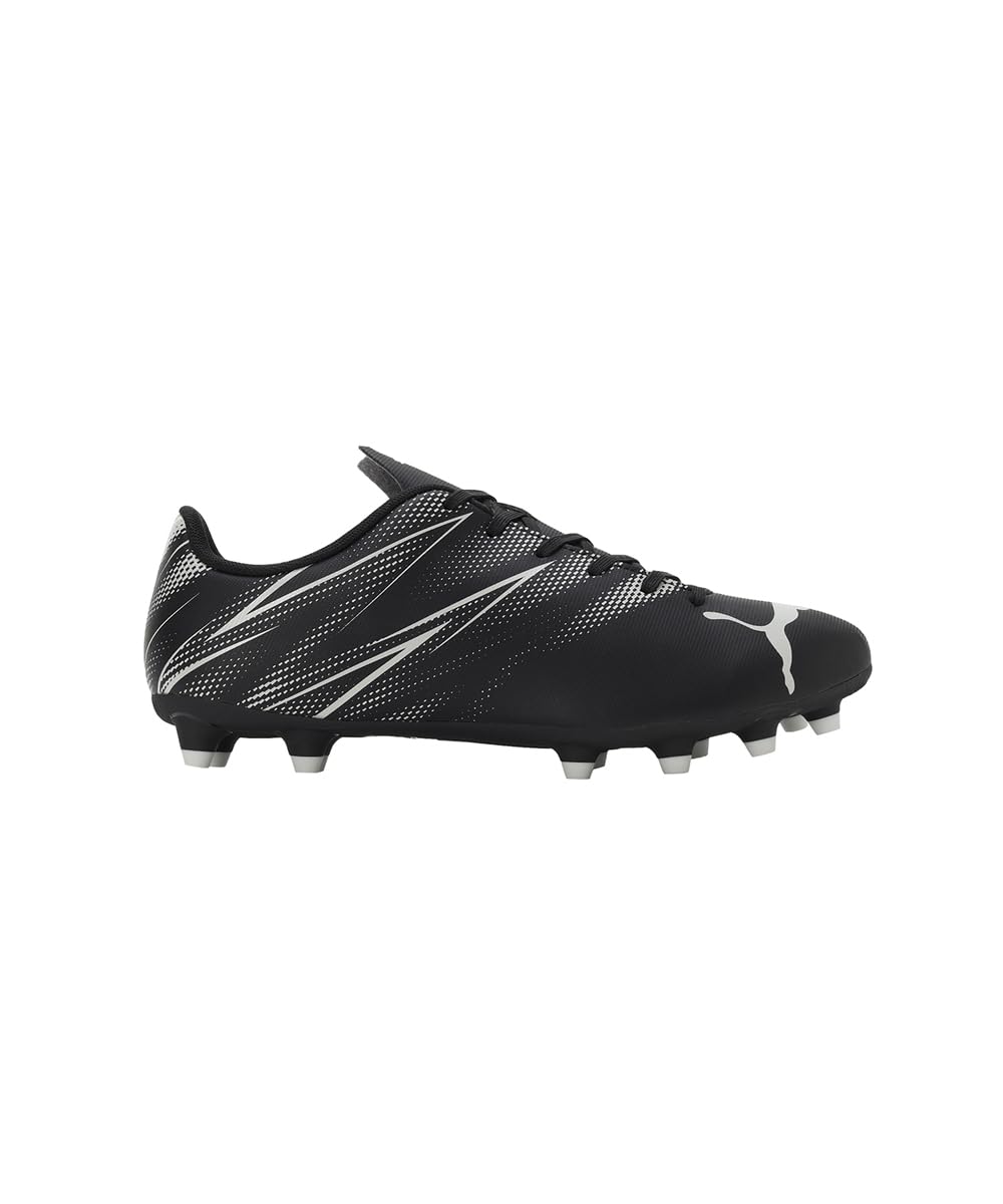 PUMA ATTACANTO FG/AG Football Boots - Black-Silver Mist