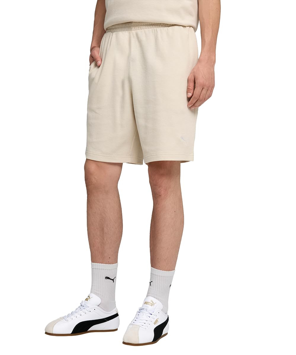 PUMA ESS Elevated Relaxed Shorts - Alpine Snow