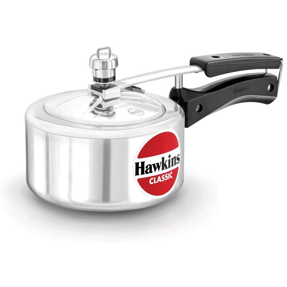 Hawkins Aluminium Pressure Cooker | 1.5 Litre | Easy Handling