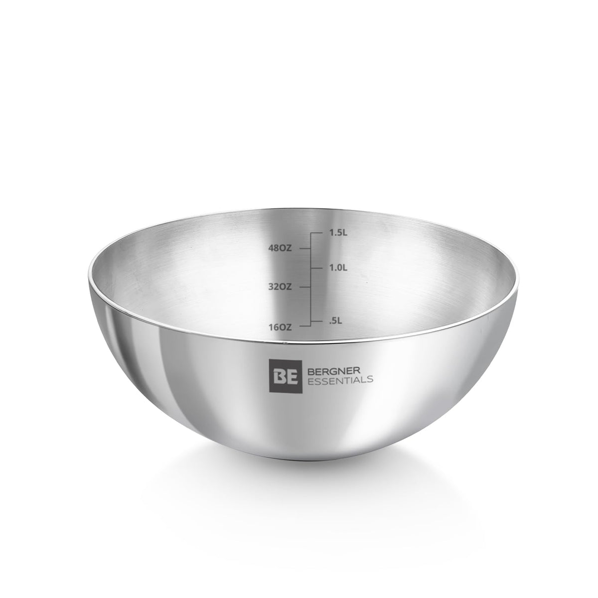 Bergner Argent Stainless Steel Tasra | Less Oil Use | Even Heat Distribution | Easy to Clean