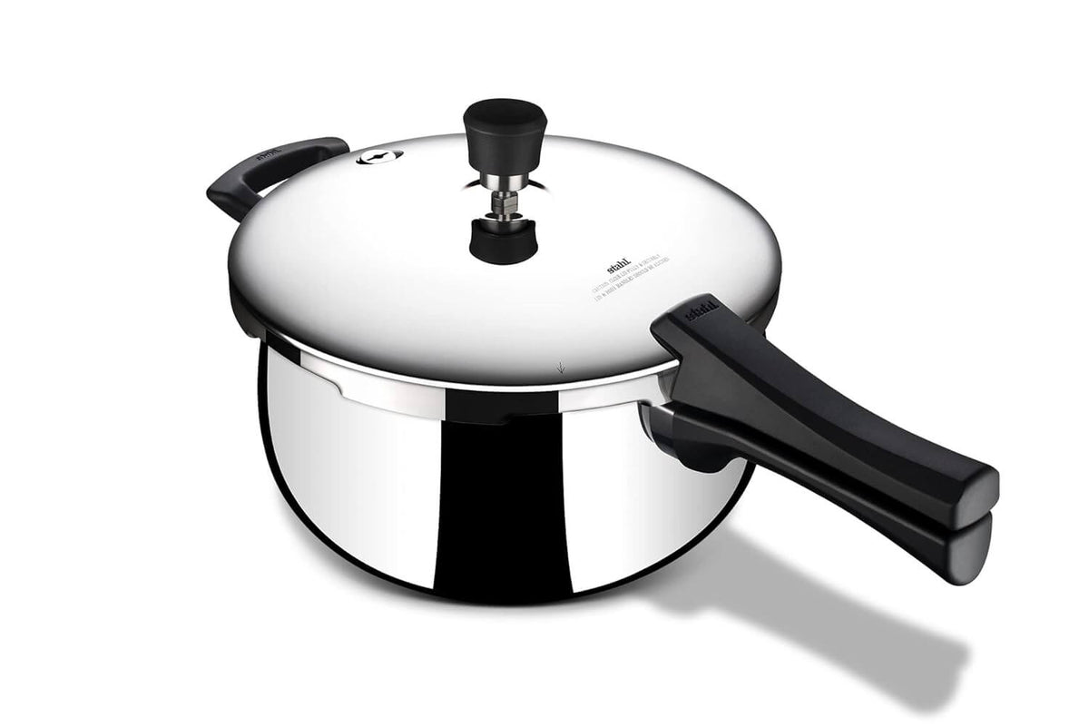 Stahl Triply Stainless Steel Pressure Cooker Outer Lid | Gas & Induction Friendly
