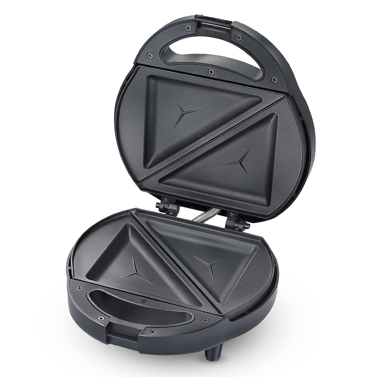Prestige PSSP Single Sandwich Toaster with Fixed Sandwich Plate (500W, Black, Non-Stick)