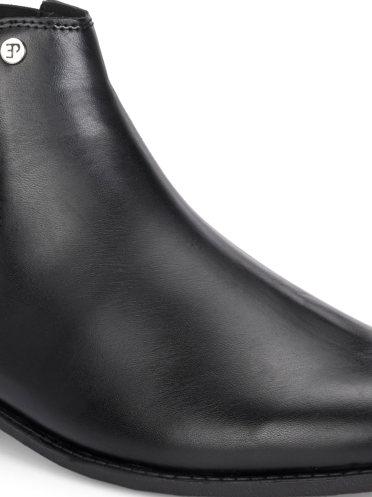 El Paso Men Faux Leather Casual Chelsea Boots-4