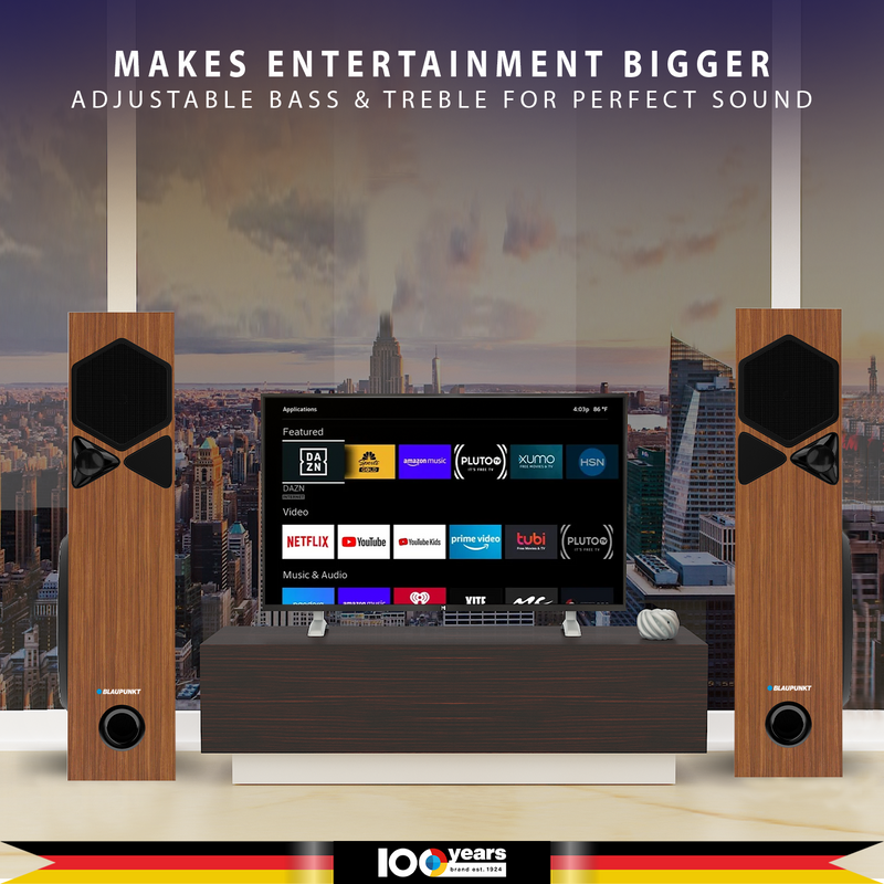 ROCK & ROLL TSP Tower Speakers Brown-5