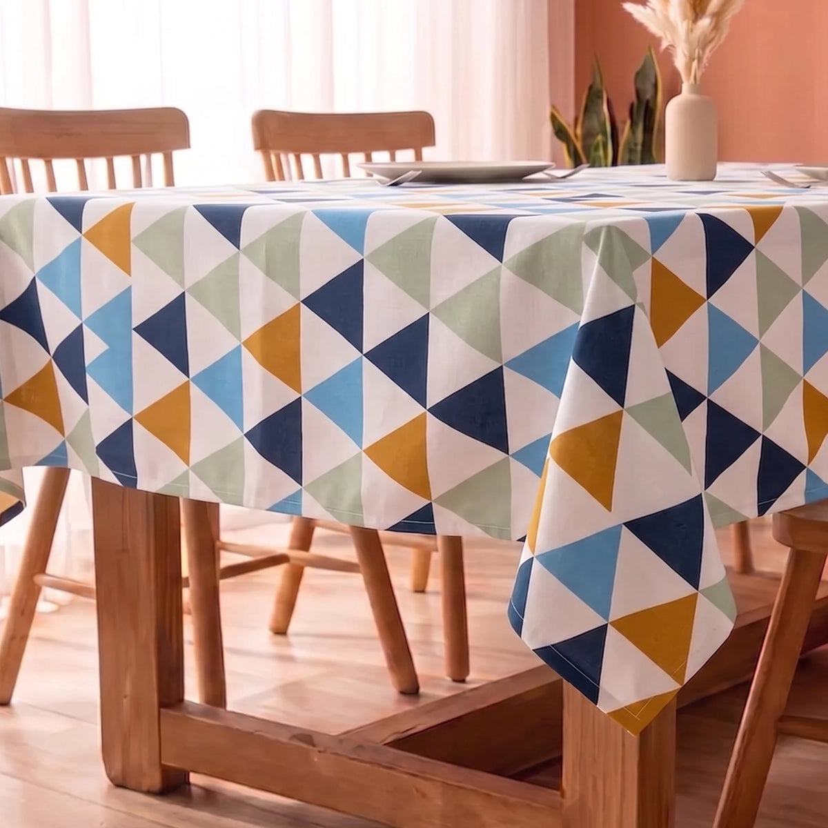 Imprimer Diamond - Printed Table Cover (Multicolor)-5