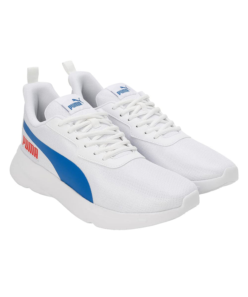 PUMA Jitter Sneakers - White-Team Royal-Red